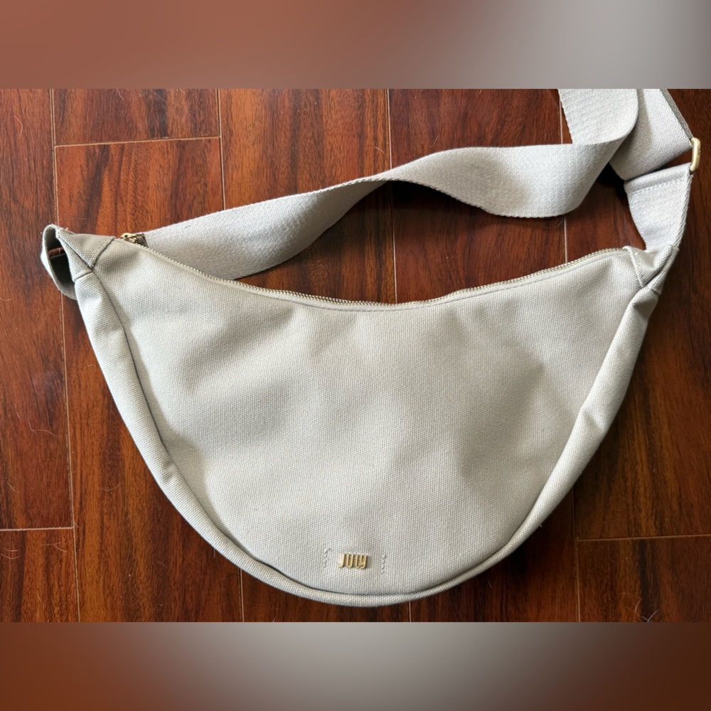 JULY Cream Crossbody Bag NWOT